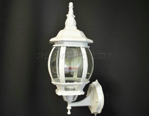 Светильник садово-парковый Мелодия Света W-6639 WT Е27 220В IP44 Белый картинка 